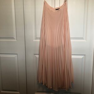 Pleated maxi skirt size 8